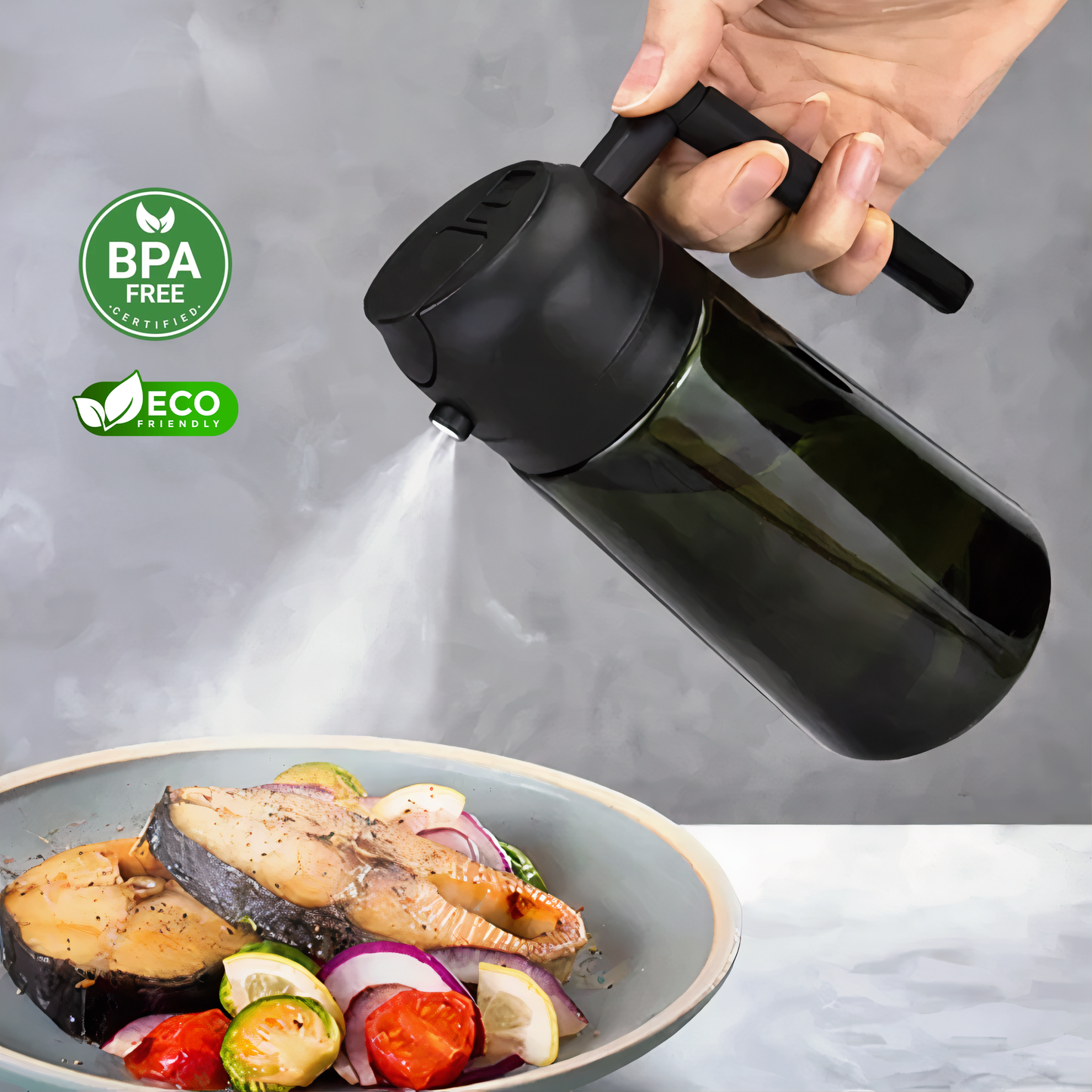 Mistoraprep 2-in-1 Oil Dispenser